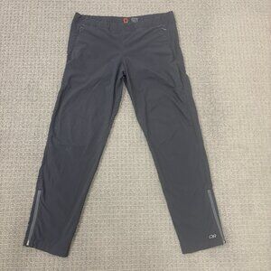 Outdoor Research Pants Small Nylon Mid Rise Stretch Pockets Water Resistant Zip